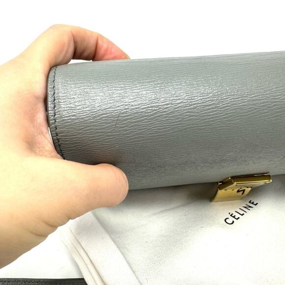 Celine Classic Box Bag – Medium Grey Calfskin, Phoebe Philo Era - Picture 6 of 16